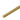 Decorative profile barbell natural brass 4x4mm