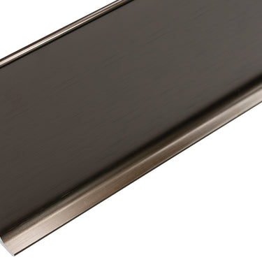 Skirting board aluminum anode brushed coffee LP100-EC40S 