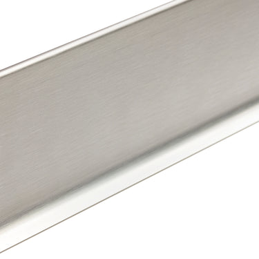 Brushed anode platinum aluminum skirting board LP100-EC43S 