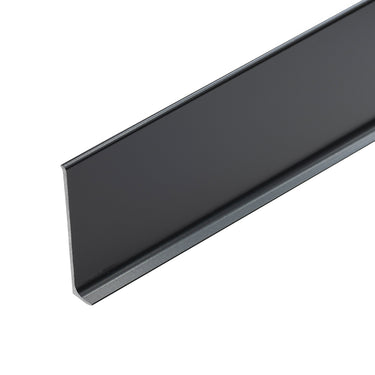 Aluminum skirting board dark gray LP59-RAL7021 