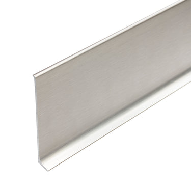 Brushed anode platinum aluminum skirting board LP80-EC43S 