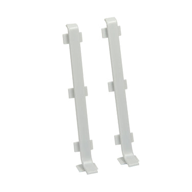 Skirting board connector LP100 RAL7035 2 pieces 