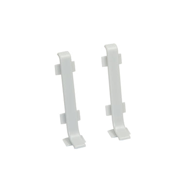 Skirting board connector LP59 RAL7035 2 pieces 